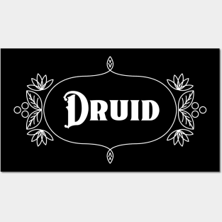DnD Druid - Dark Posters and Art